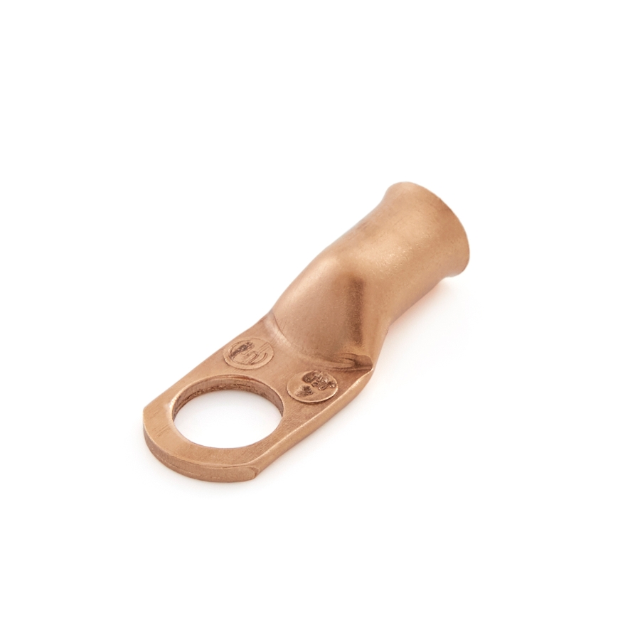 Standard Eyelet 36063, Bare Copper, 4 Ga., 3/8 inch Stud