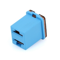 Littelfuse Low Profile Jcase Fuse, Cartridge Style, 20A, 58VDC, Blue, 0895020.Z