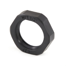 Sealcon NN-13-BK Liquid Tight Nylon Strain Relief Lock Nut, 1/2"