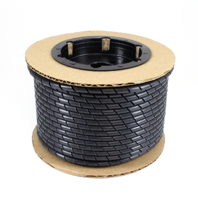 Electriduct Klett-Kabelbinder – 30,5 Cm Lang, 25 Stück Schwarz, Wiederverwendbar (Haken & Schleife)