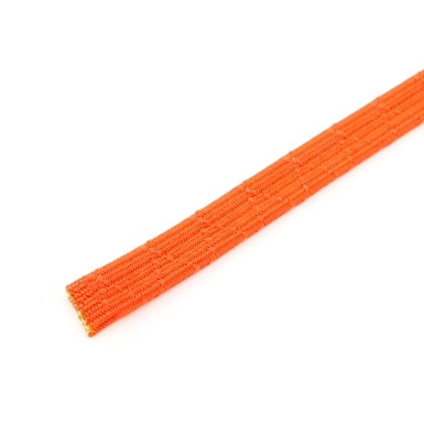 techflex bbn0.38or battle braid® heavy-duty cut resistant sleeving, 3/8"-1/2", 25 ft., orange