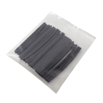 FTZ Industries 28010 Polyolefin Assortment Pack, 6" Pieces of Black Heat Shrink