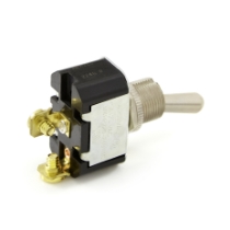 Carling Technologies 6FA54-78 Sealed Metal, 15A SPST, Momentary (On)-Off Toggle Switch