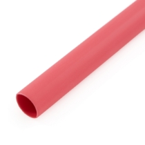 3M™ EPS-300 Heat Shrink Tubing, 1/2", Red, 48" Length, 3:1 Shrink Ratio