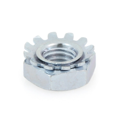 zinc plated nut 90507, for circuit breaker, 10-32 keps