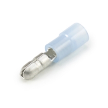 Male Bullet Connector, .157 Tab Width, 16-14 Ga., Nylon