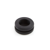 Essentra Components DGB-7 Diaphragm Grommet, 0.63", Black