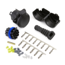 Erich Jaeger 121322 13P/12V ISO 11446 Socket EXPERT KIT, Connector Parts with Hardware