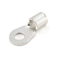 Ring Terminal, 4 Ga., 5/16 Stud Size, Non-Insulated