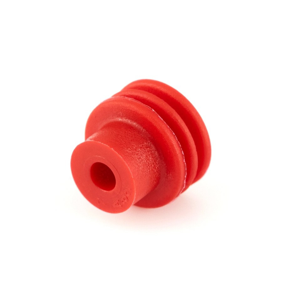 Aptiv 15324989 Metri-Pack 480 Series Cable Seal, Red (Previously 12048442)