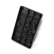 Standard ATOF /ATC 10 Position Fuse Block with Clear Cover  _side view 1