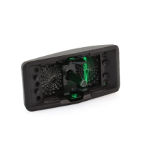 Carling Technologies VVCGC00-000 Contura III Switch Actuator, Plastic, Black with Green Lens