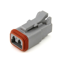 Amphenol Sine Systems AT06-2S 2-Way AT Connector Plug, DT06-2S Compatible
