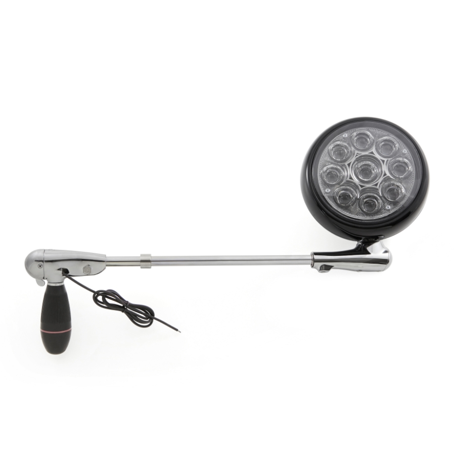 Unity 206017-0002 LED Post-Mount Black Spotlight