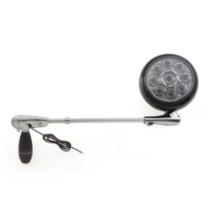 Unity 206017-0002 LED Post-Mount Black Spotlight