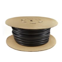 Vinyl Tubing 20226H, 500 ft Spool, 3/8", Black