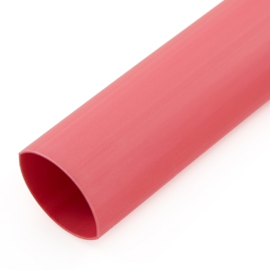 3M™ EPS-300 Heat Shrink Tubing, 1", Red, 48" Length, 3:1 Shrink Ratio