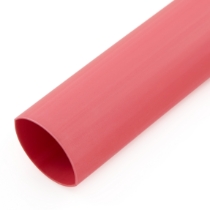 3M™ EPS-300 Heat Shrink Tubing, 1", Red, 48" Length, 3:1 Shrink Ratio