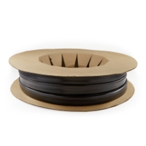 Vinyl Tubing 20236C, 100 ft Spool, 1", Black on Spool