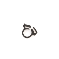 HellermannTyton SNP1.25GHS0M4 Snapper Hose & Cable Clamp, 0.28" - 0.30", Black