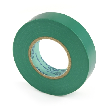 20915 Electrical Vinyl Tape, 66' Roll, 3/4" Wide, UL510 CSA, Green