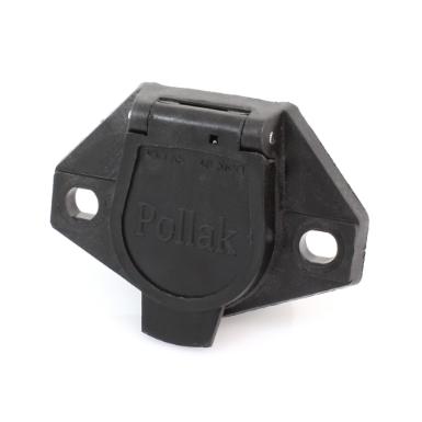 pollak 11-723 trailer connector 7-way nylon socket