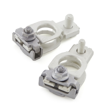 east penn 31219 sae-din-iso battery terminal set, stud sizes for ring terminals m6 positive, m8 negative