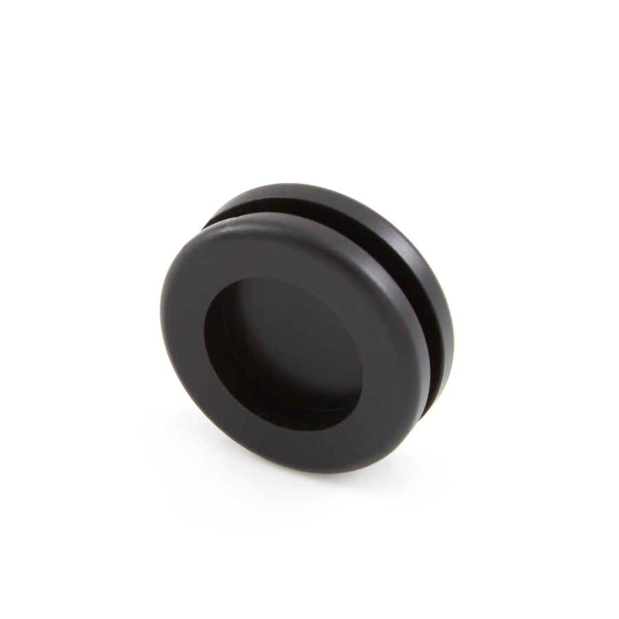 Essentra Components DG-10134 Diaphragm Grommet, 0.748", Black