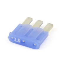LIttelfuse MICRO3™ Blade Fuse, Blue 15A, 32VDC, Time Delay, 0337015.PX2S