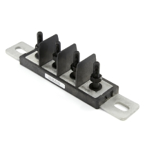 Littelfuse FHZ410 ZCASE BMZB Series Battery Mount Fuse Holder, 4-Position, with Busbar, 400A, 32VDC