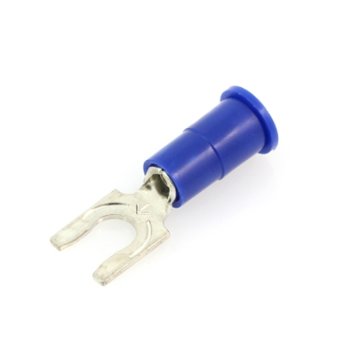 thumbnail image 2 of Sherco-Auto 100-Pack Vinyl Insulated Spring Spade Terminals | 12-10 AWG #8 Stud 2 of 4