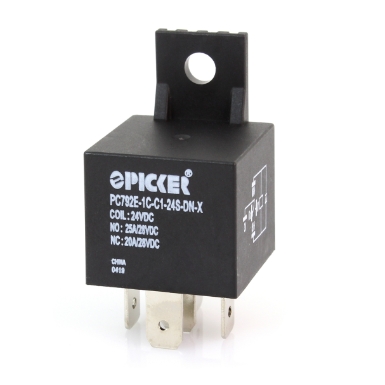 picker pc792e-1c-c-24s-dnx mini iso relay, 24v, spdt