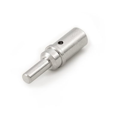 Amphenol Sine Systems AT60-204-08141 ATHD Male Pin Terminal, Size 8, Nickel Plated, 10-8 Ga.