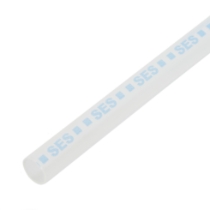 NSPA HST542C-48 HST540 Series High Adhesive Flow Dual Wall Heat Shrink, Clear/Blue, 20-8 Ga, 4:1 Shrink Ratio, 48"