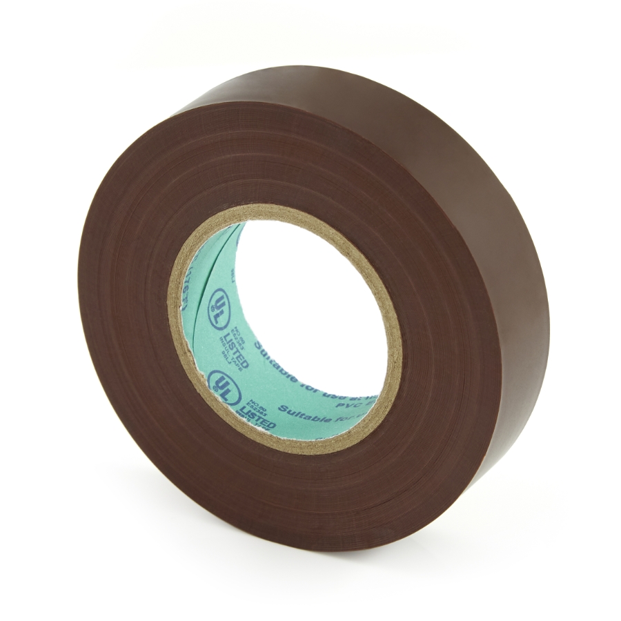 Electrical Tape Brown 60' Roll 3/4" Wide