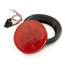 4" Stop-Tail-Turn Light Kit 47990, 7 LED Diodes, Red