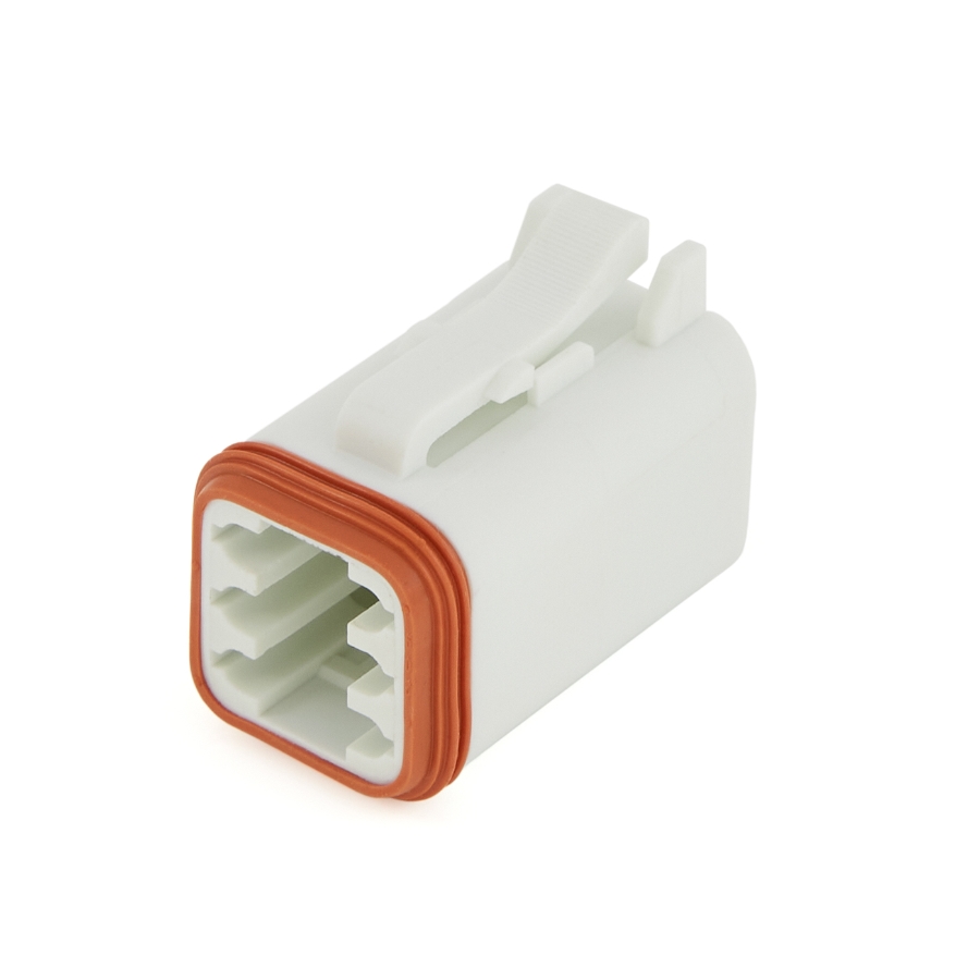 Amphenol Sine Systems AT06-6S-WHT 6-Way Connector Plug