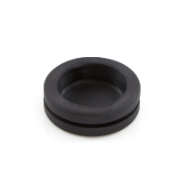 Essentra Components DGB-10 Diaphragm Grommet, 0.866", Black