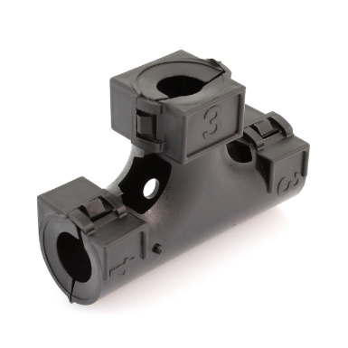 aptiv 8917000 tee fitting, l .413, c .350, r .350