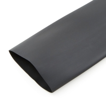 3M™ FP301-2-100' 2" Heat Shrink 100' Spool 2:1 Thin Wall, Black, Close-Up
