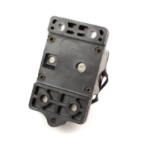 Mechanical Products 175-S1-050-2 Surface Mount Circuit Breaker, Push/Trip Reset, 1/4" Stud, 50A