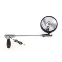 Unity 210030-0002 Halogen Post-Mount Black Spotlight