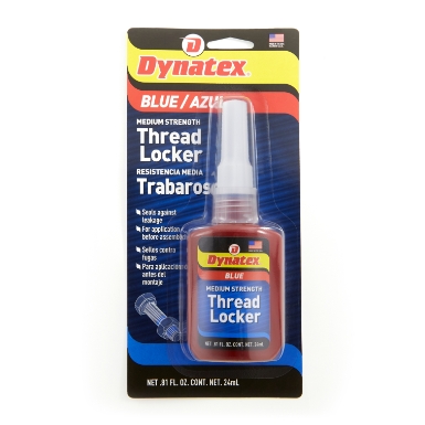 Dynatex 49442 Boltlocker, Medium Strength, 24ML, Blue