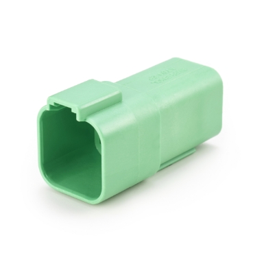 Amphenol Sine Systems AT04-6P-GRN 6-Way Connector DT04-6P Compatible, Green