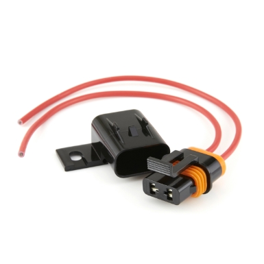 Littelfuse FHMS201 Sealed In-Line MINI® Fuse Holder, 8" Leads, 14 Ga. Red GXL Wire, 32VDC, 20A
