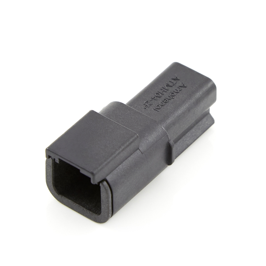 Amphenol Sine Systems ATMH04-2PD, 2-Way ATMH Connector Receptacle, Key D, DTMH04-2PD Compatible