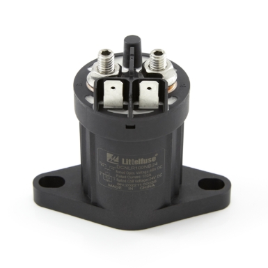 littelfuse dcnlr100nb24 high voltage dc contactor spst, 100a, 48vdc
