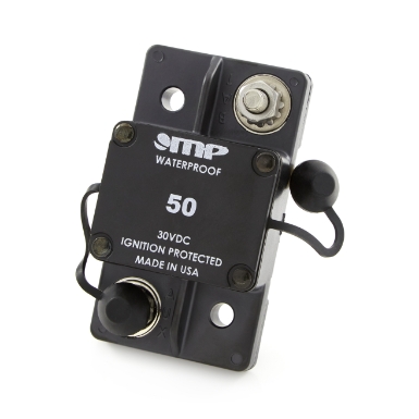 Mechanical Products 171-S0-050-2 Surface Mount Circuit Breaker, Automatic Reset, 1/4" Stud, 50A