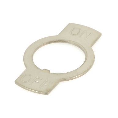 Pollak 34-504 On-Off Toggle Switch Face Plate
