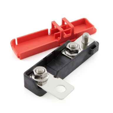 gep power products fmfh-000-a mega fuse direct battery fuse tap holder with red cover, 500a, 32vdc